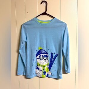 Boys Long Sleeve Pajama Shirt M (8/10)